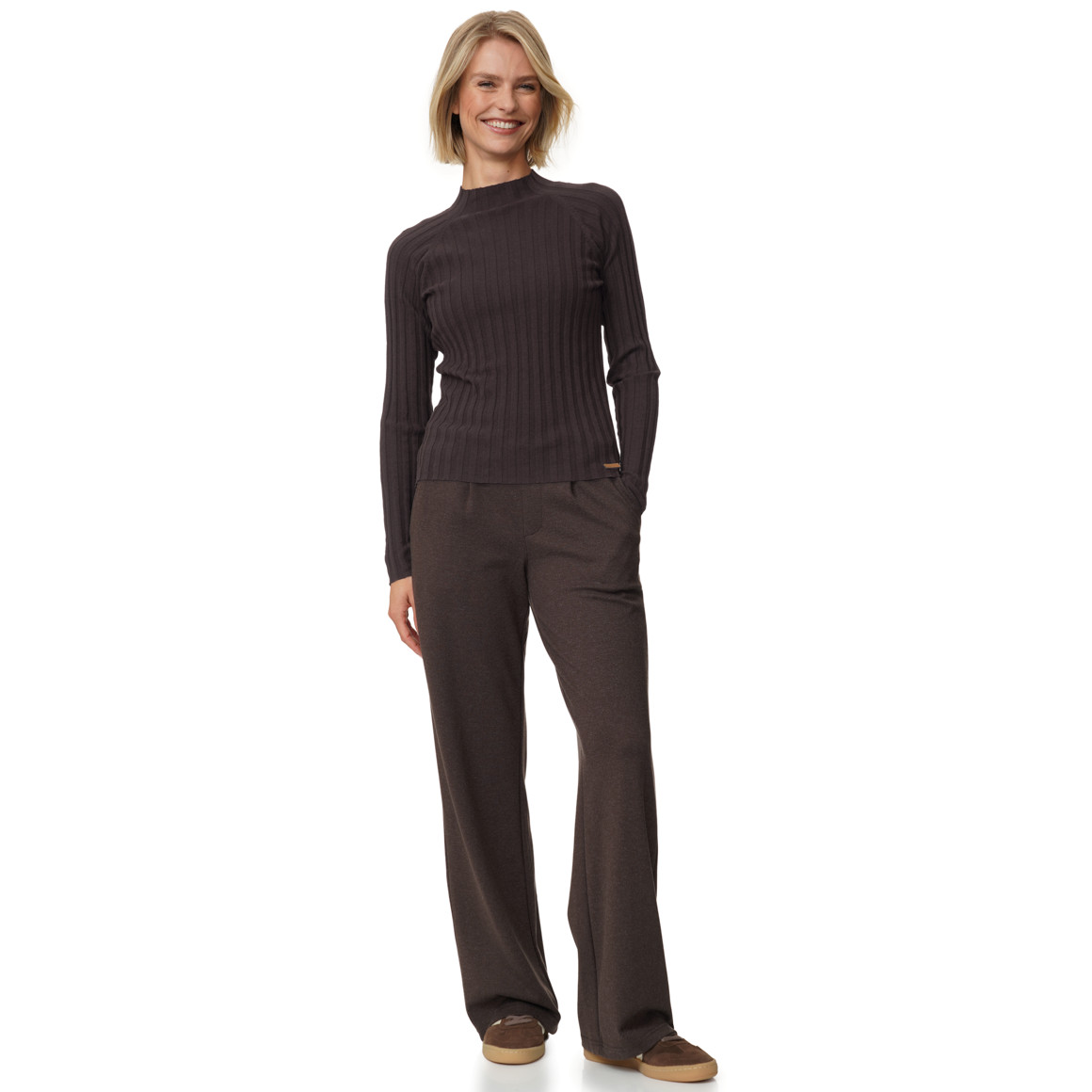 Damen Feinstrickshirt mit Turtleneck