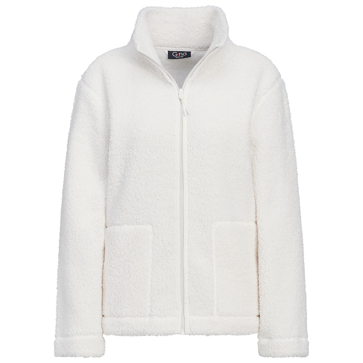 Damen Teddyjacke mit Stehkragen