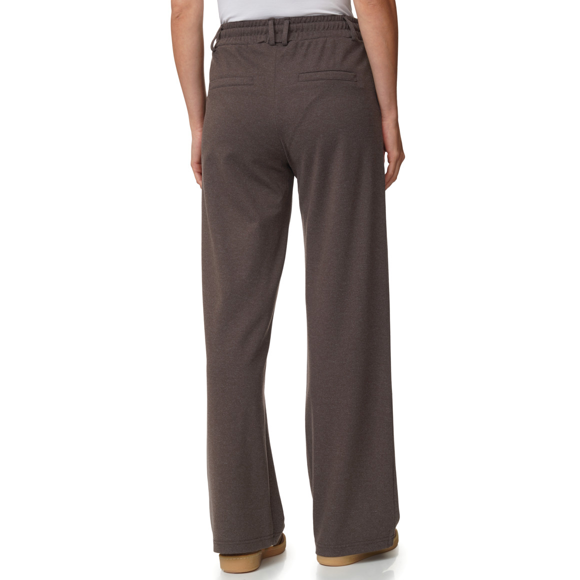 Damen Wide-Leg-Hose mit Schlupfbund