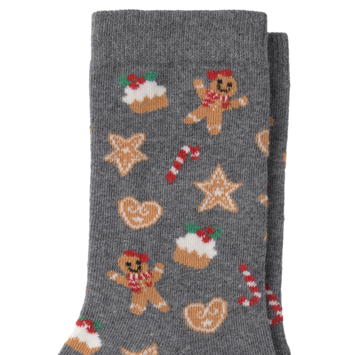 1 paar kerstsokken voor dames met motief