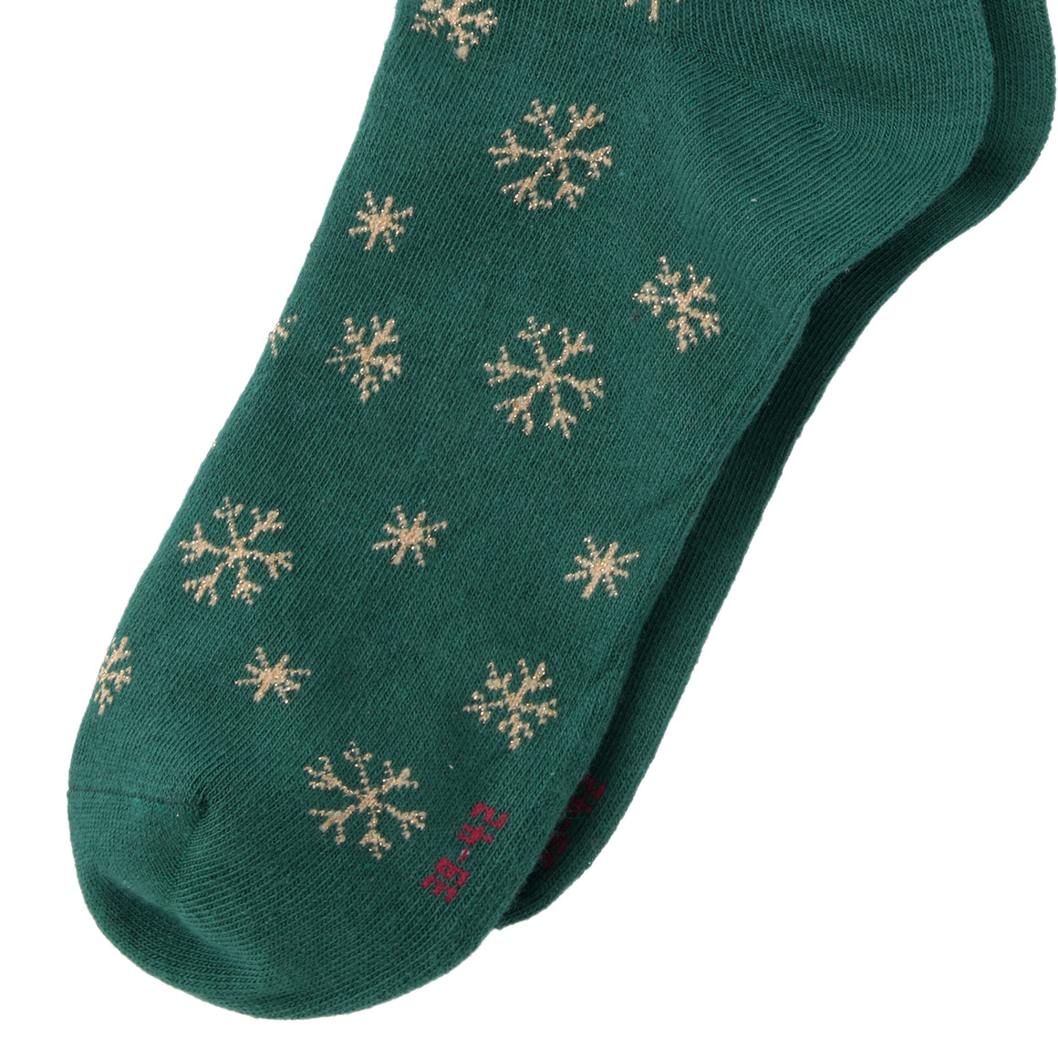 1 Paar Damen Weihnachtssocken mit Dackeln