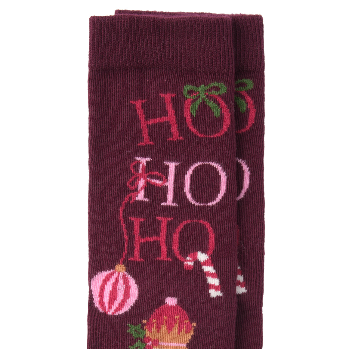 1 Paar Damen Weihnachtssocken mit Nussknacker