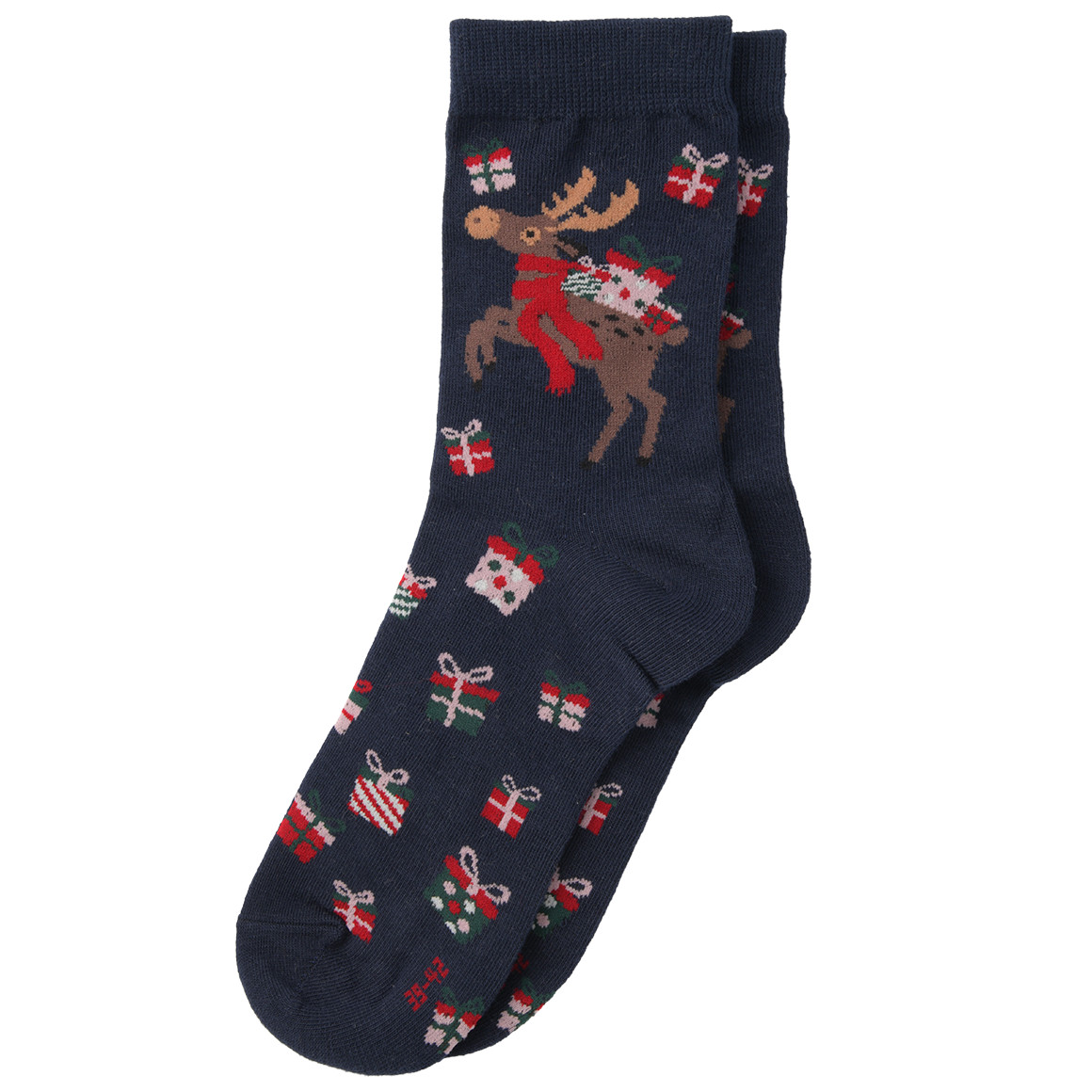 1 paar kerstsokken voor dames