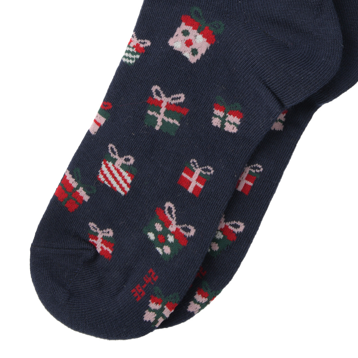 1 paar kerstsokken voor dames
