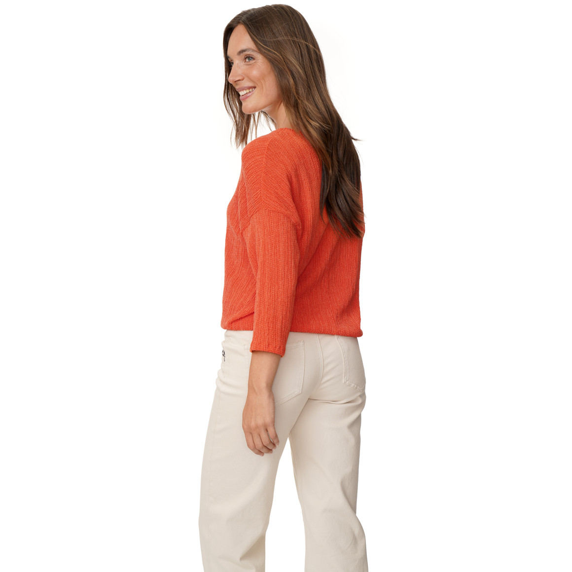Damesshirt met 3/4-mouwen