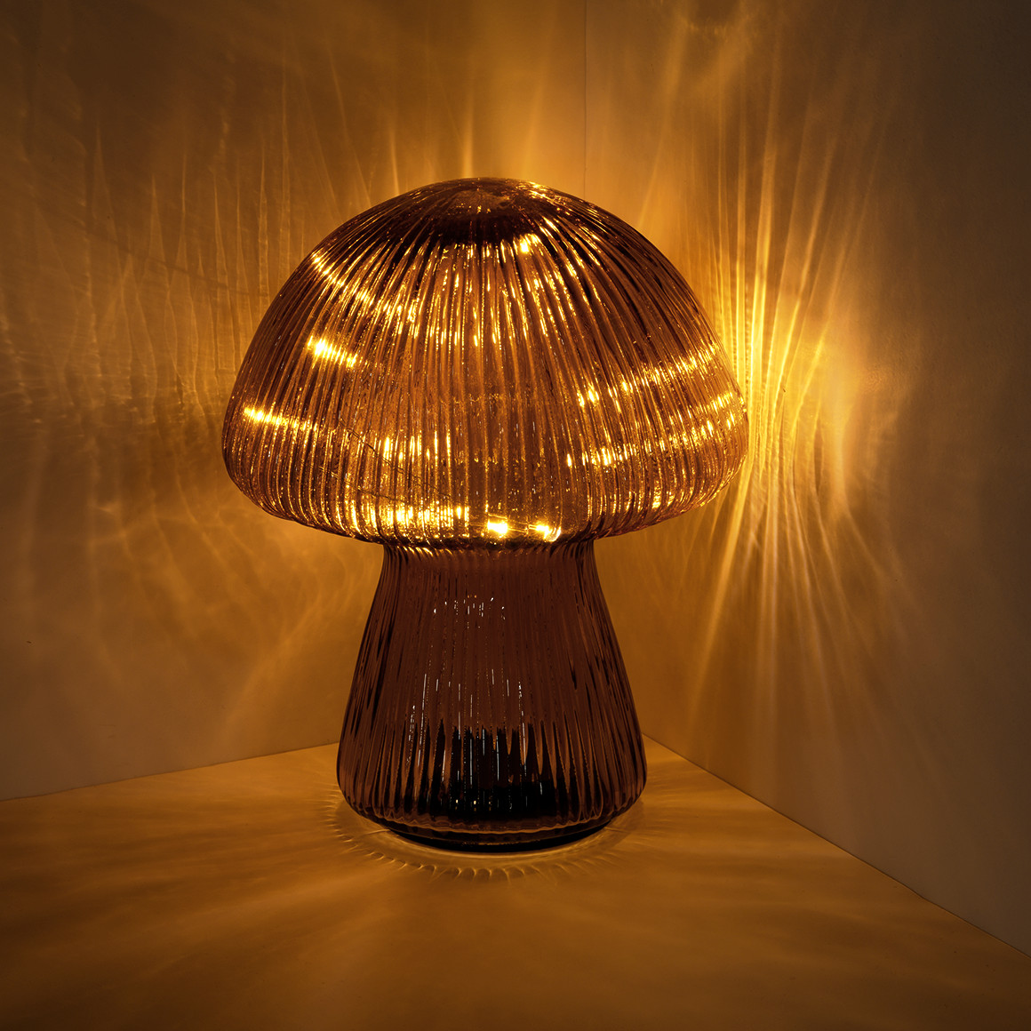 LED-Leuchte im Pilz-Design