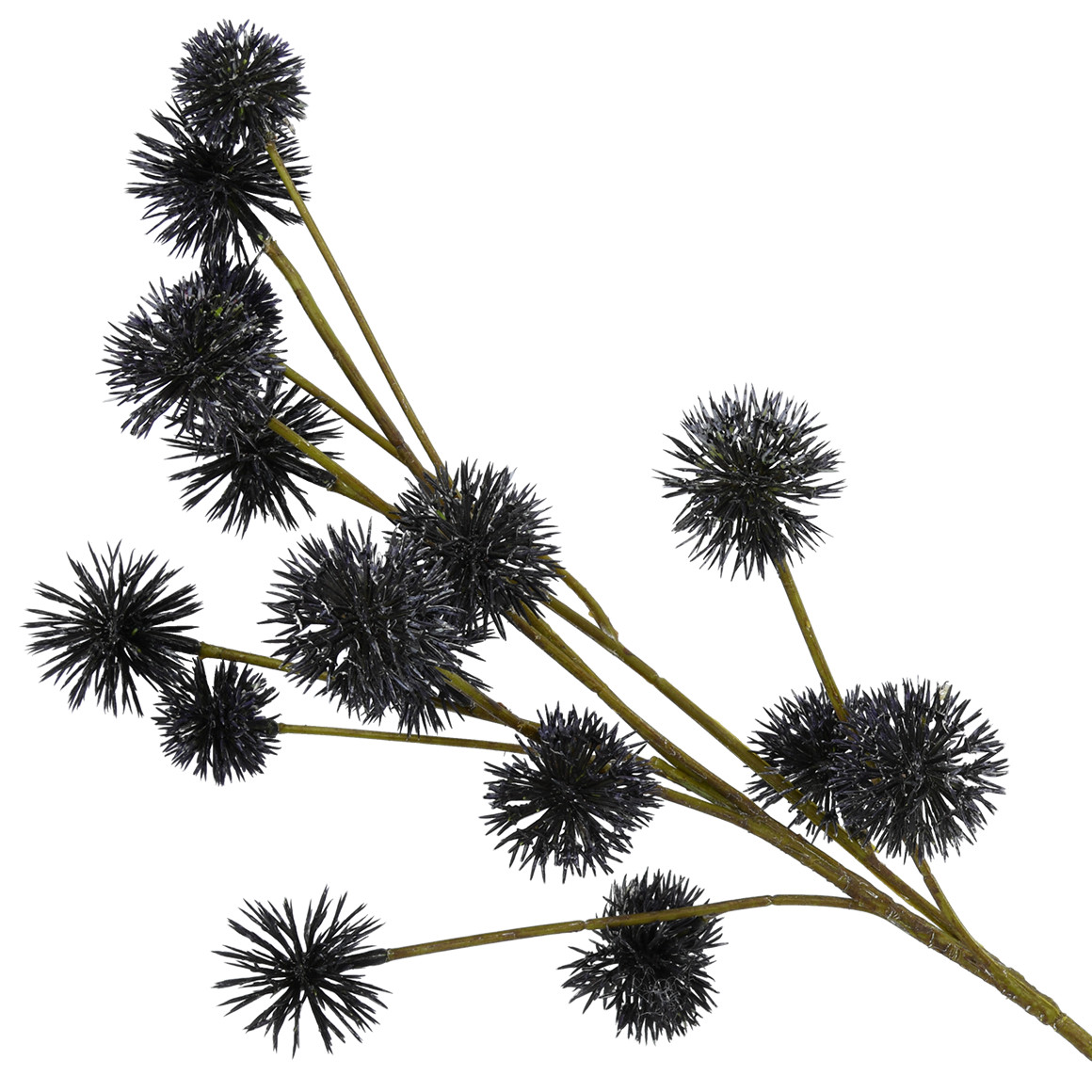 Kunstblume Kugeldistel