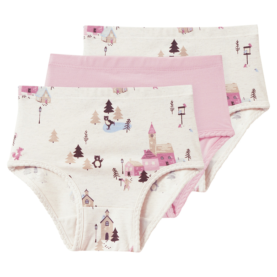 3 Baby Slips in Windelpassform