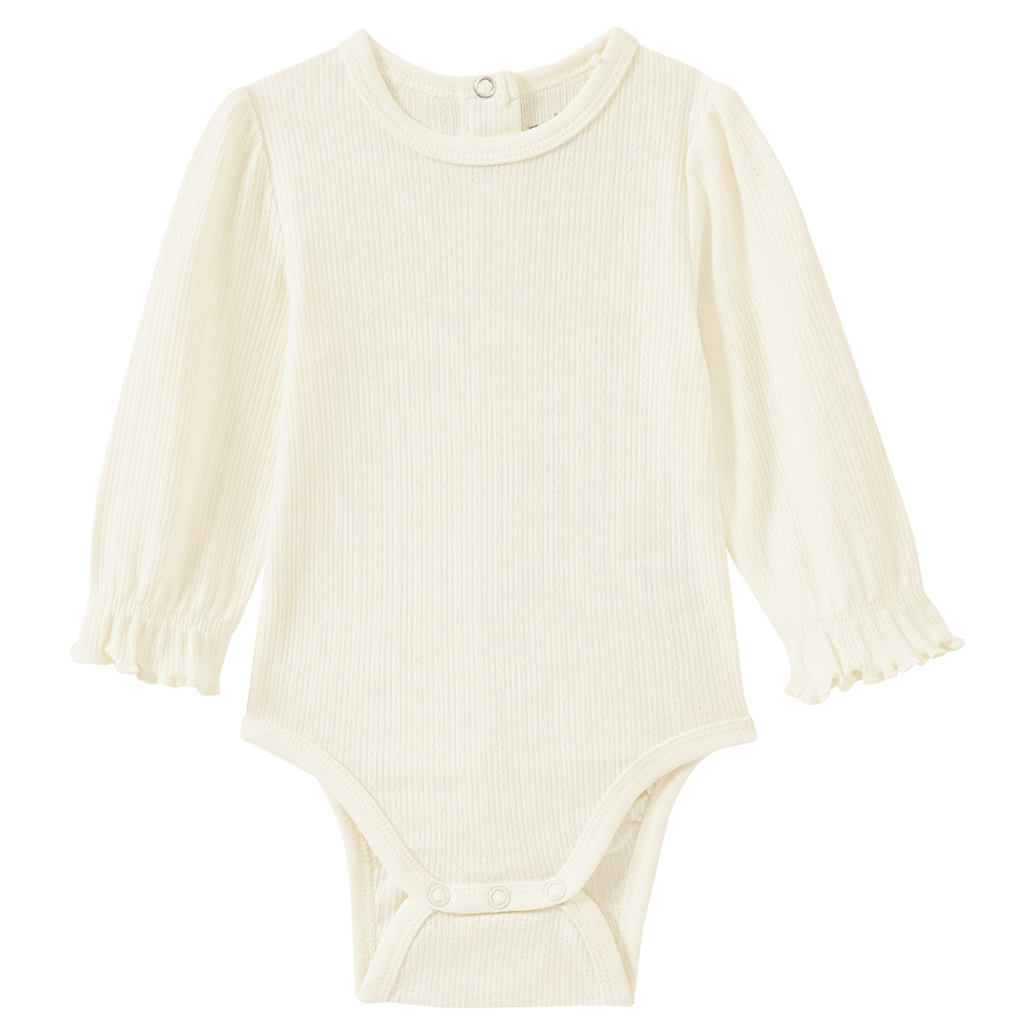 Baby Body mit leichter Rippe