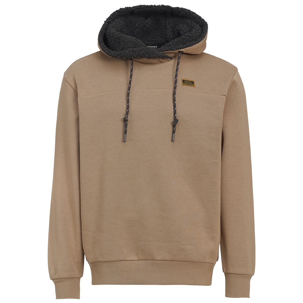 Herren Hoodie mit Plüschkapuze
