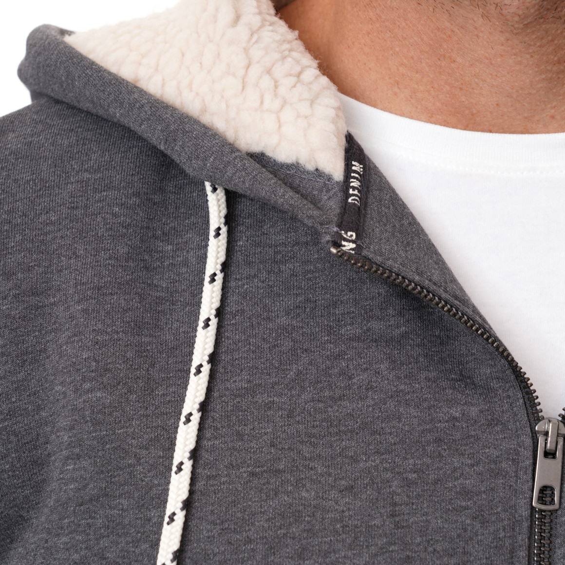 Herren Sweatjacke mit Kapuze