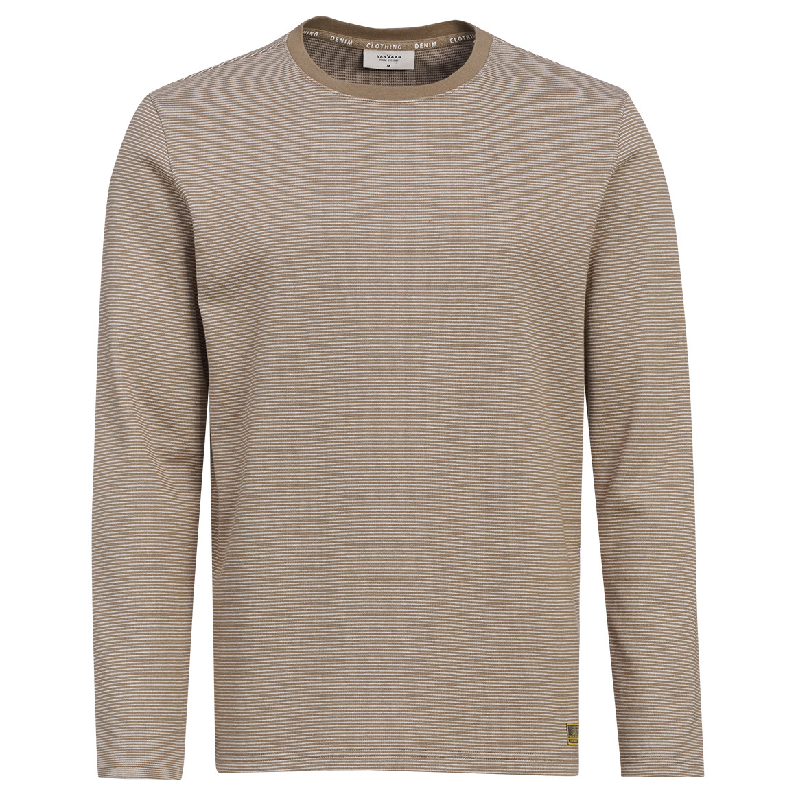 Herren Langarmshirt mit Streifen