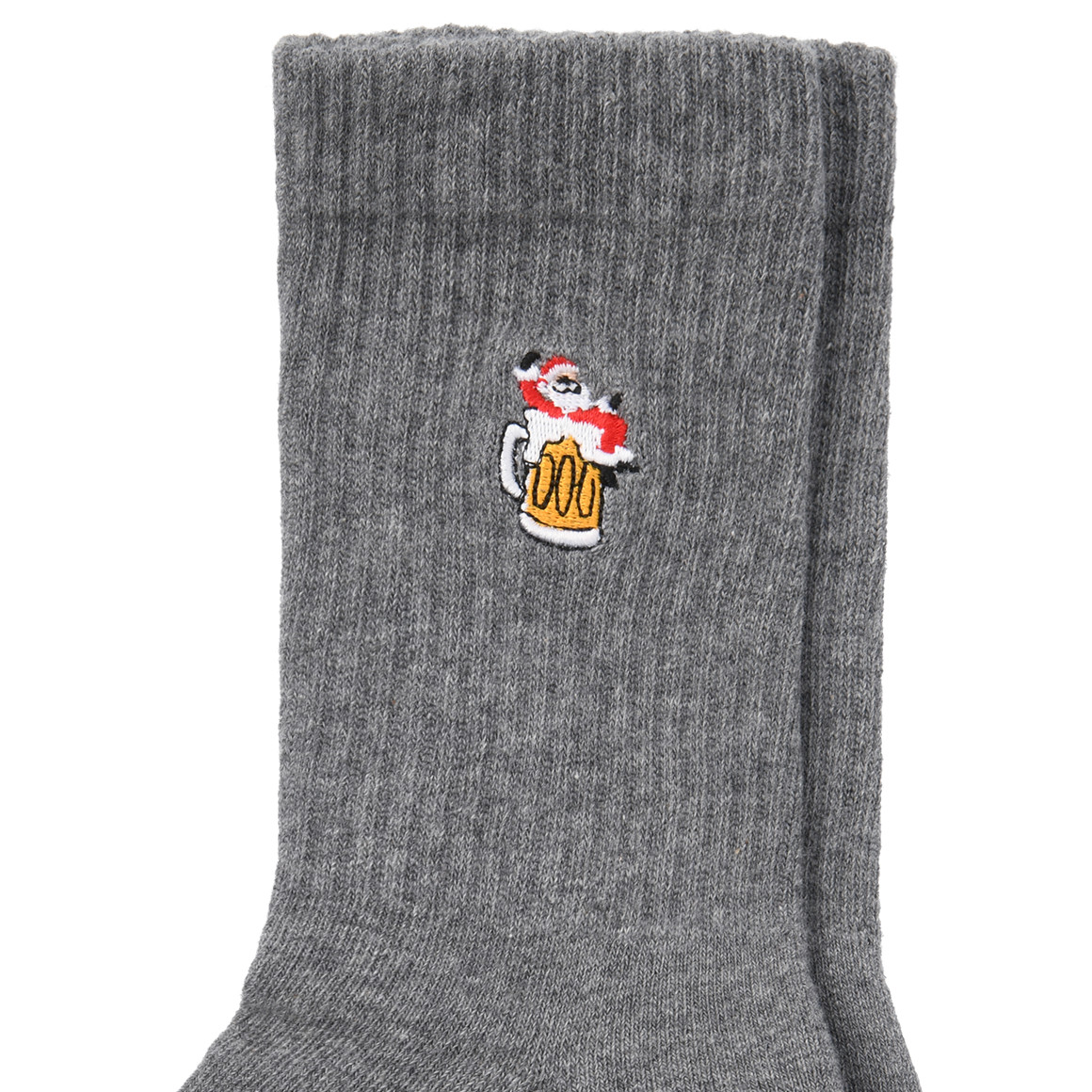 1 Paar Herren Weihnachtssocken mit Stickerei