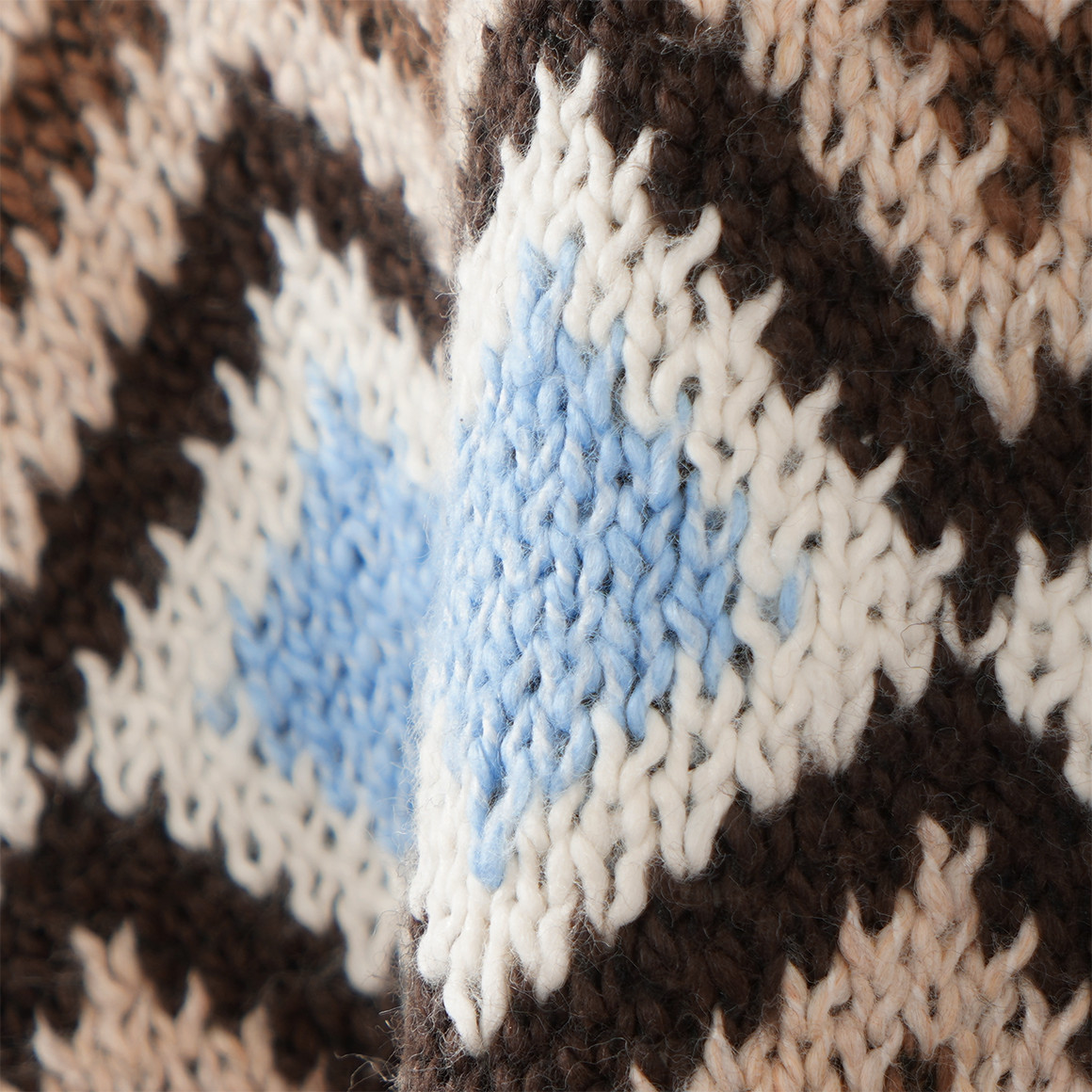 Baby Strickpullover mit Norwegermuster