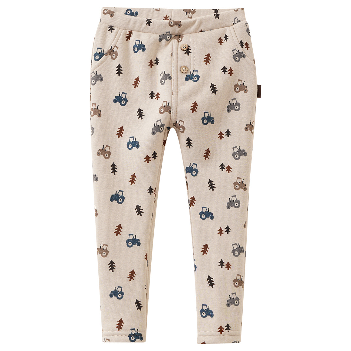 Baby Thermo-Leggings mit Traktor-Motiven