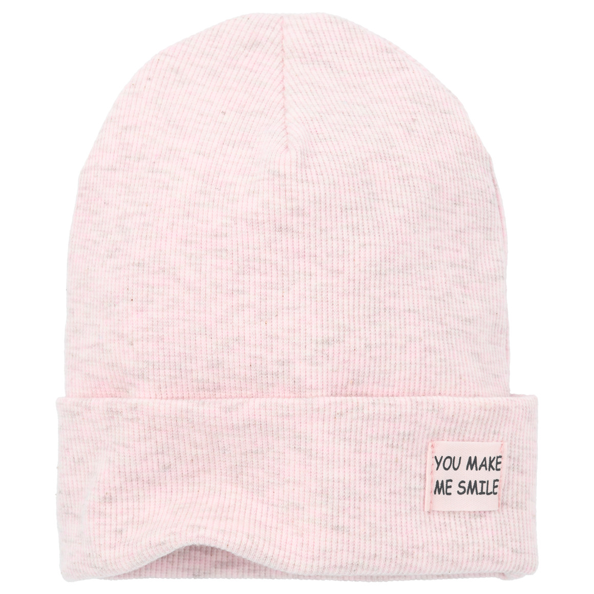 Baby Mütze mit Rippstruktur