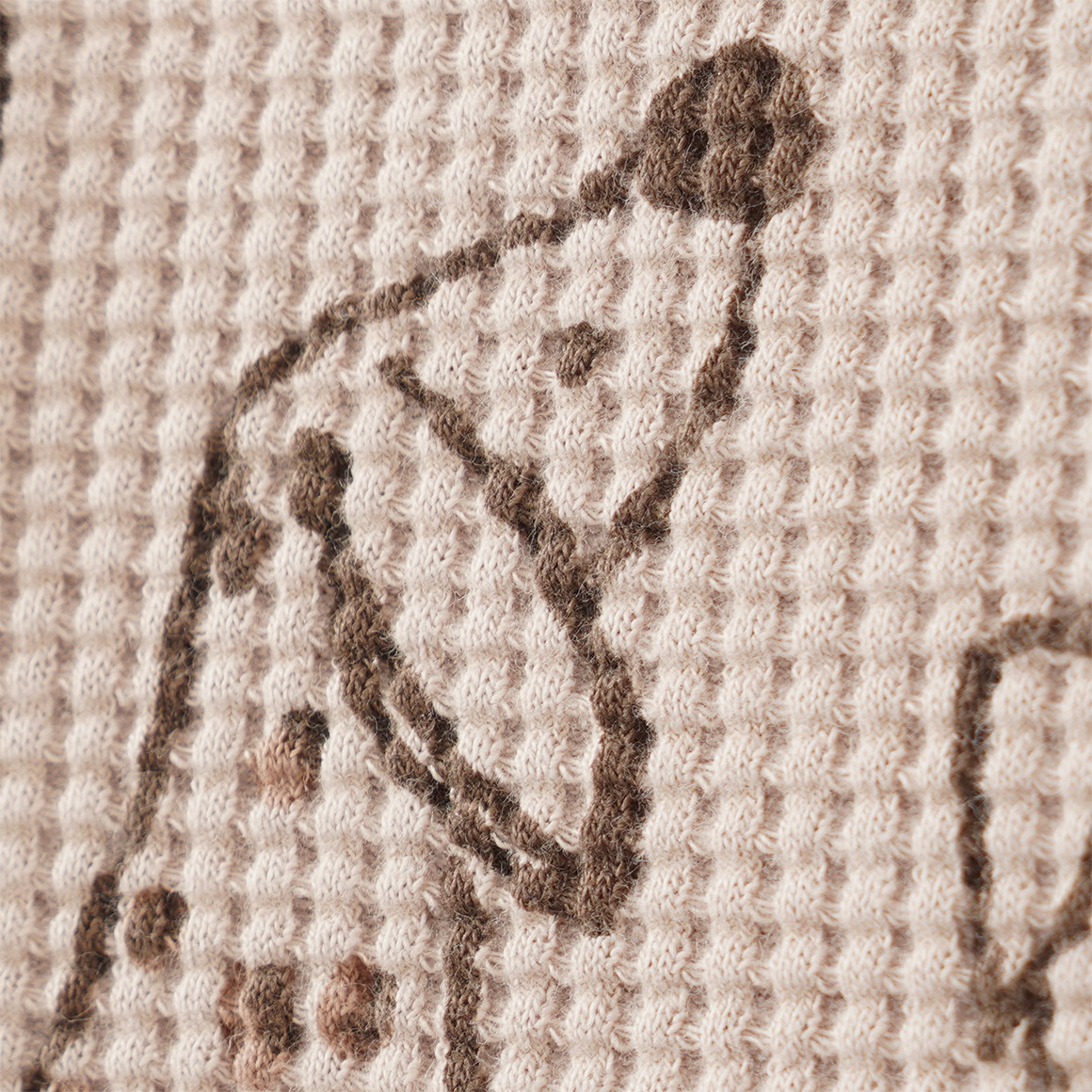 Baby Langarmshirt mit Waffelstruktur