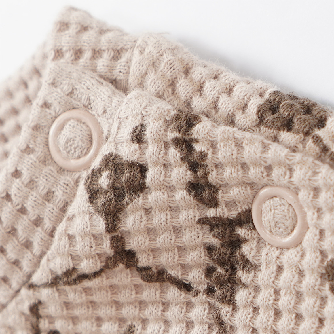 Baby Langarmshirt mit Waffelstruktur
