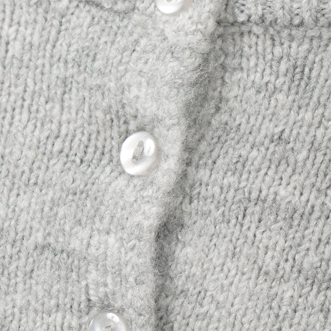 Baby Strickkleid mit Blumenmuster