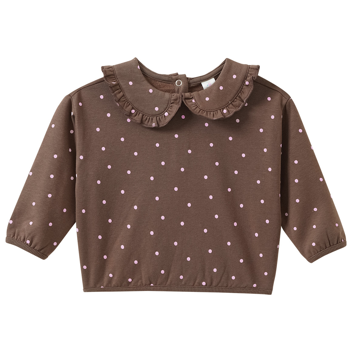 Baby-sweatshirt met stippen