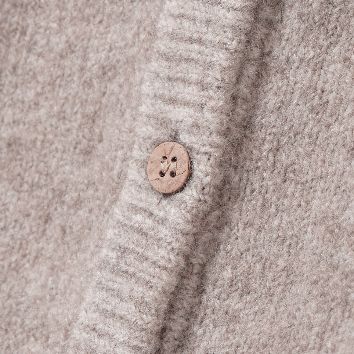 Newborn Strickoverall mit Knopfleiste