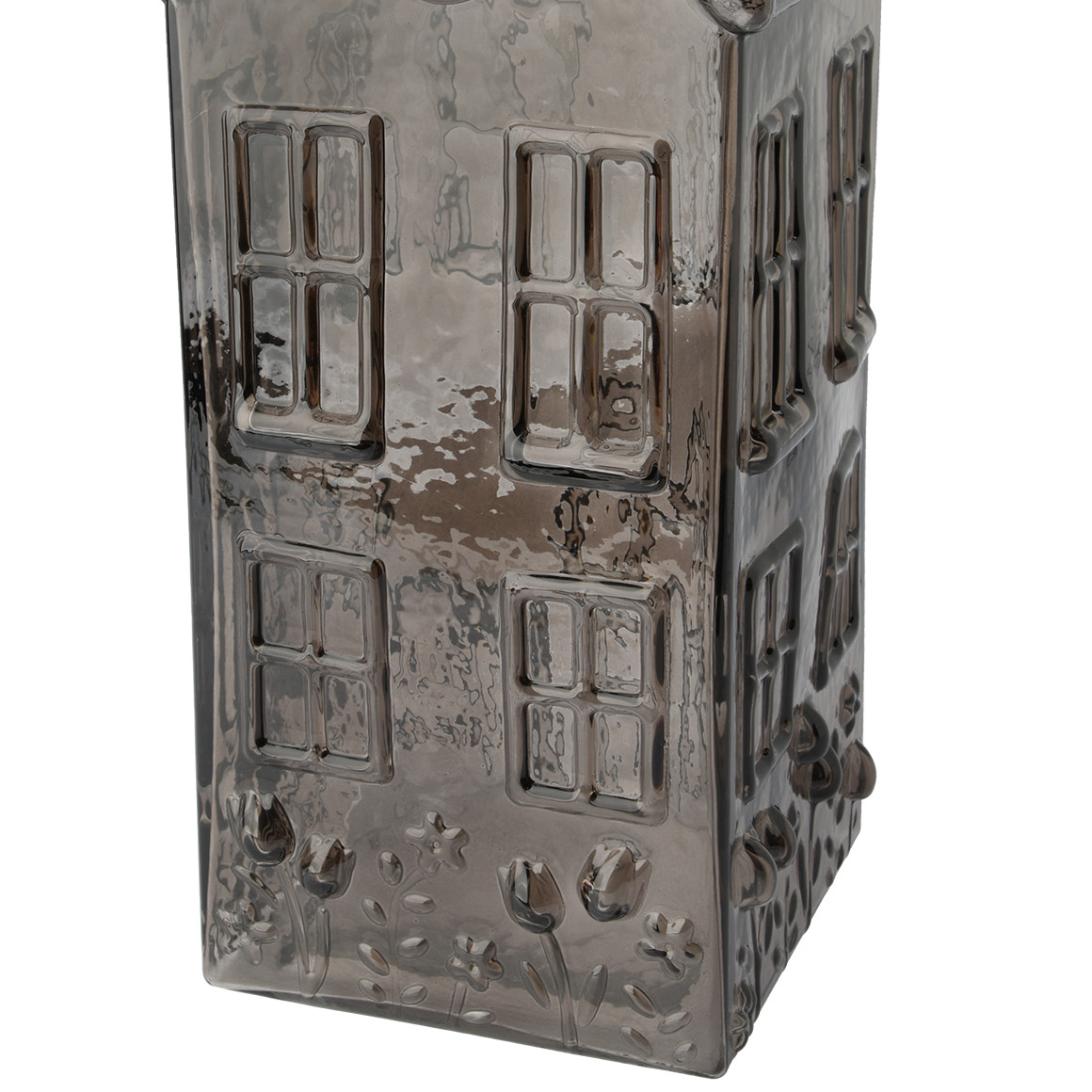 Vase in Haus-Form