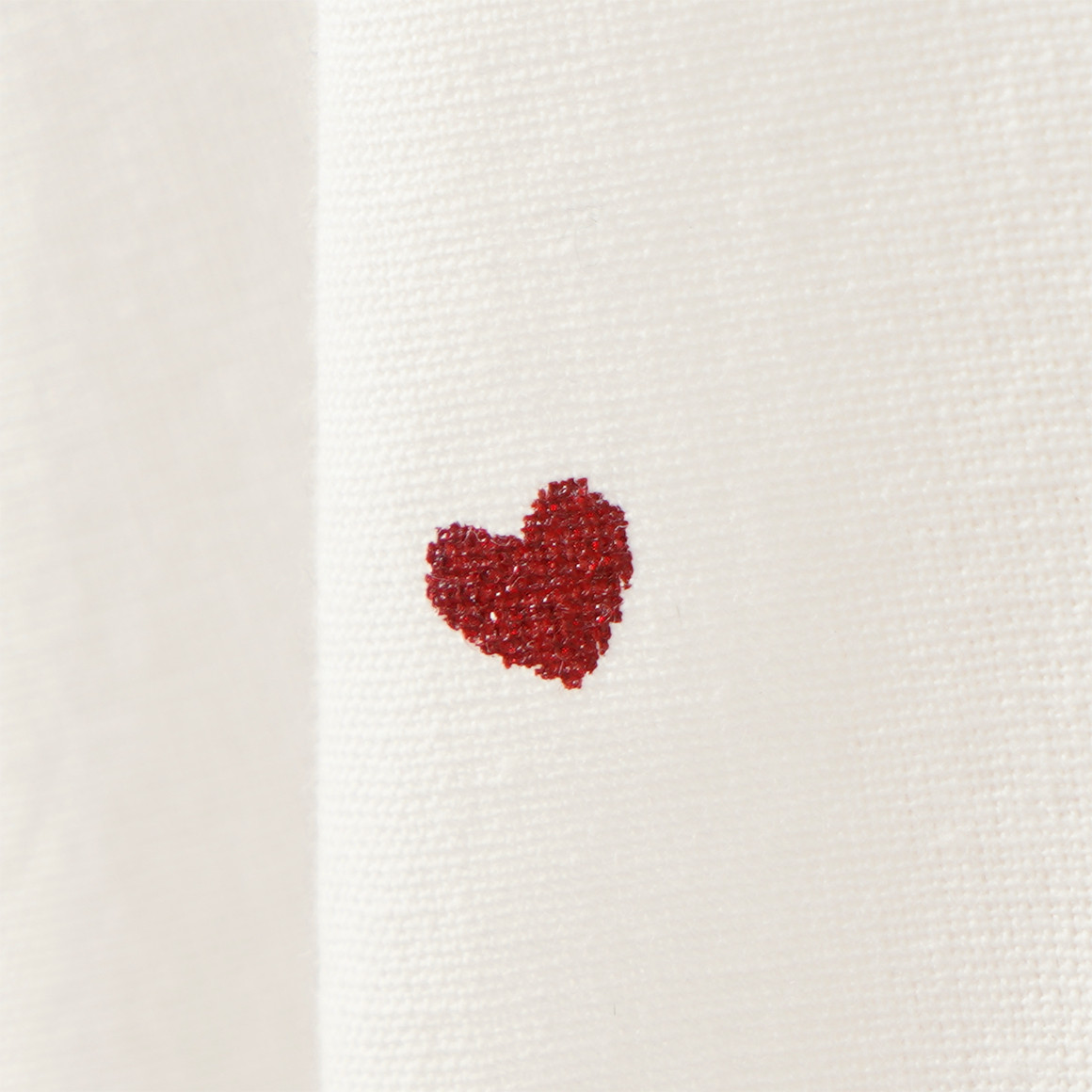 Mädchen Bluse mit Herz-Allover