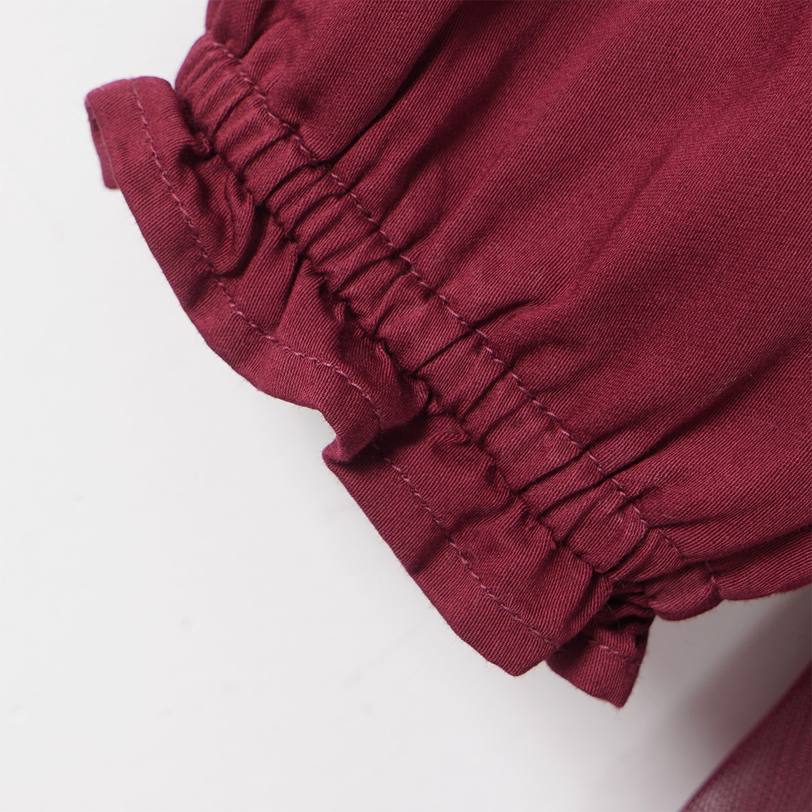Mädchen Tüllkleid mit gesmoktem Oberteil