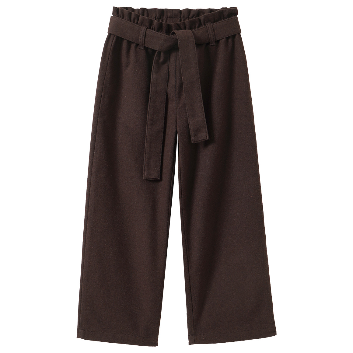 Mädchen Wide-Leg-Hose mit Paperbag-Bund