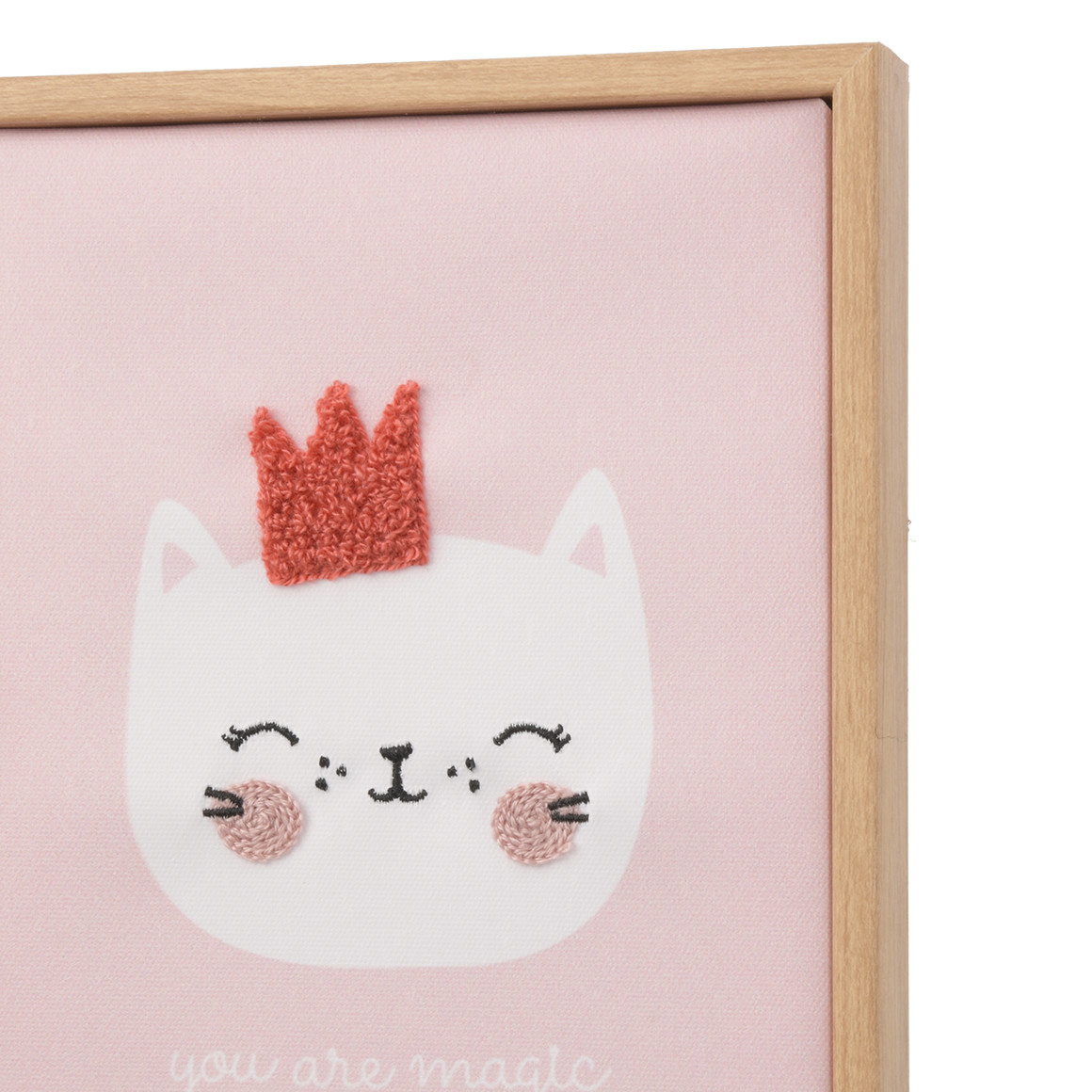 Wanddecoratie met kattenmotief