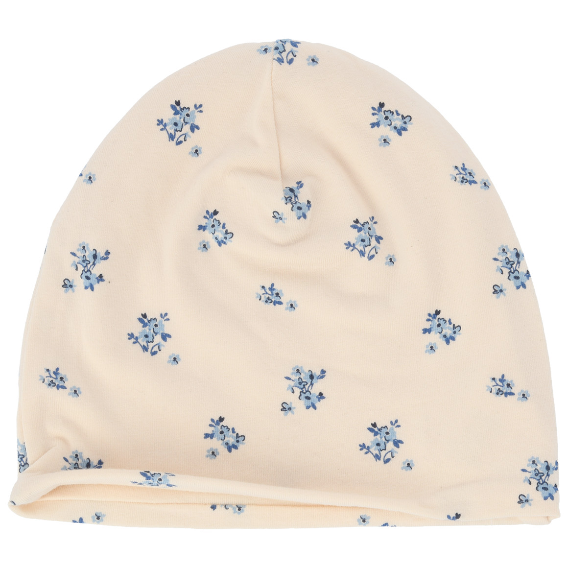 Baby Mütze mit Blümchen
