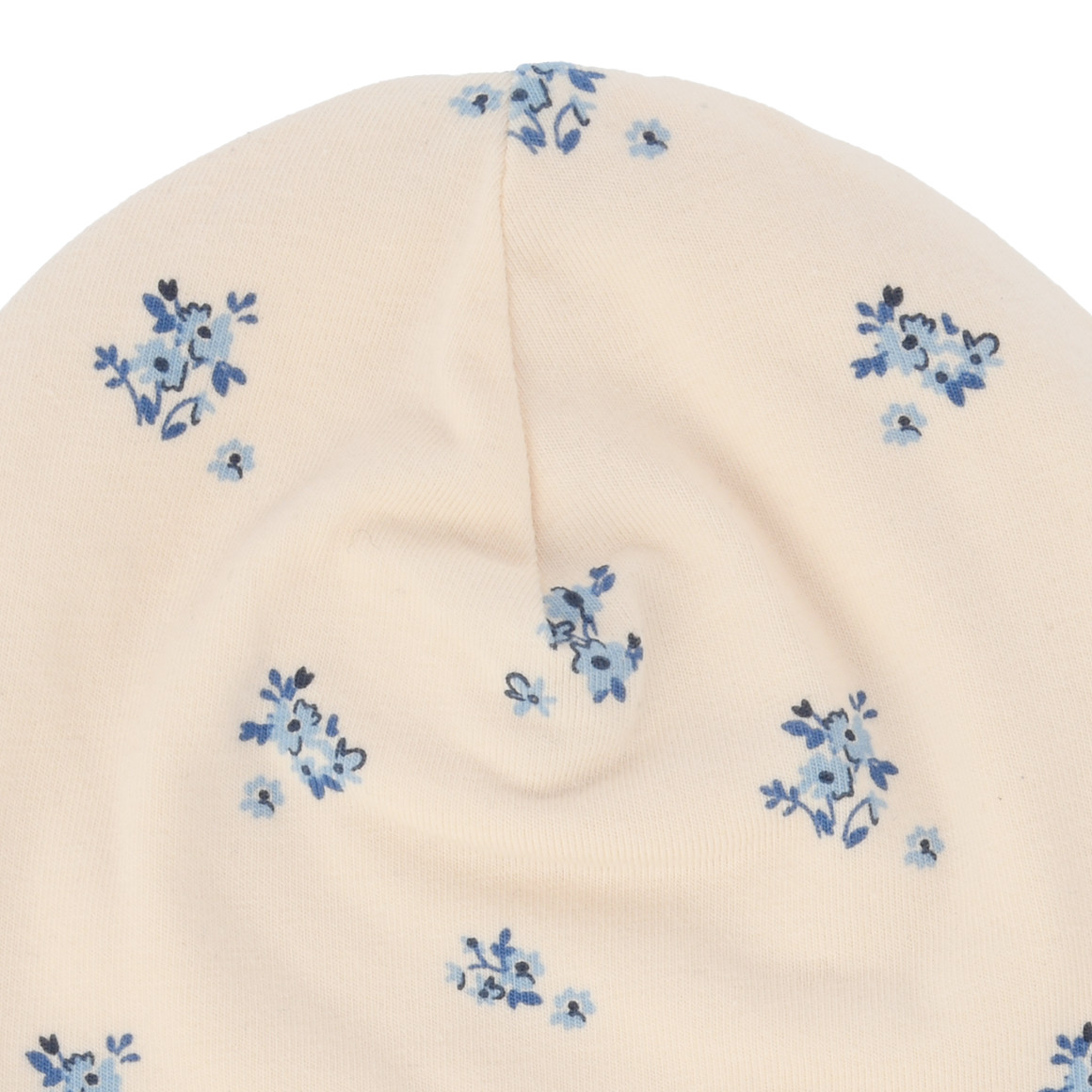Baby Mütze mit Blümchen