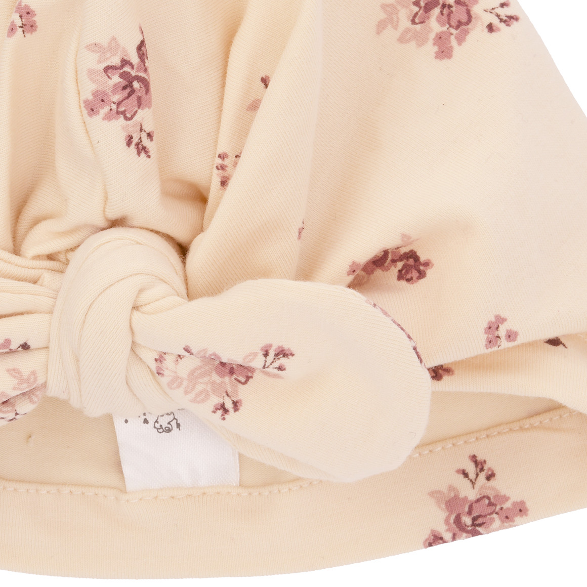 Newborn Mütze mit Schleife