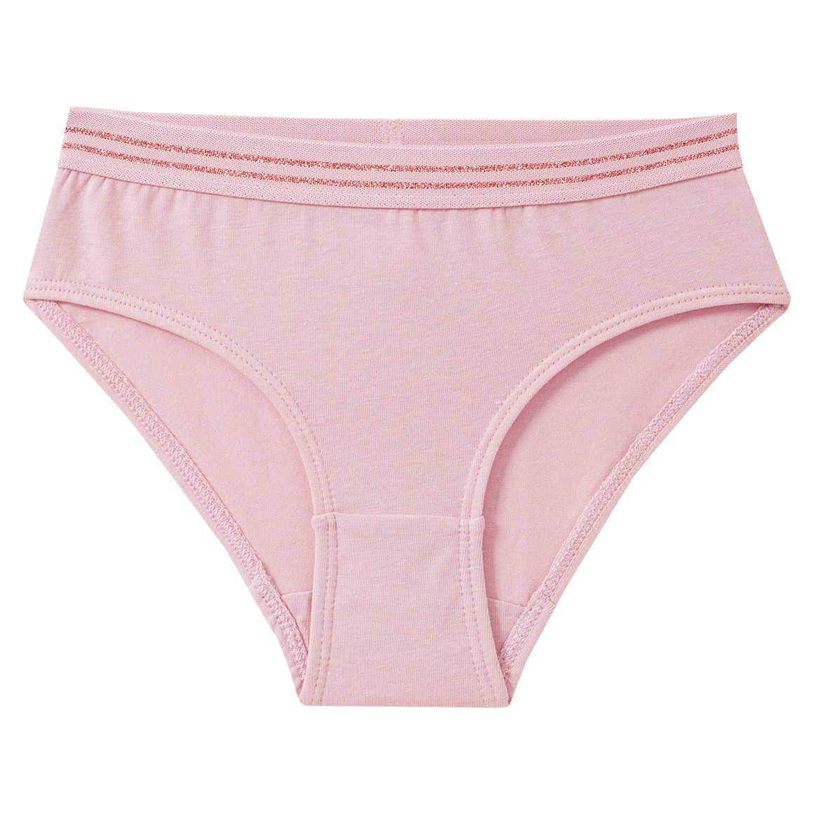 5 Mädchen Slips mit Effektgarn