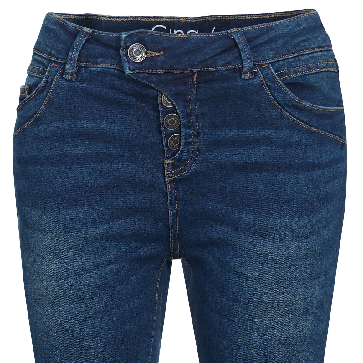 Damen Slim-Jeans im 5-Pocket-Style