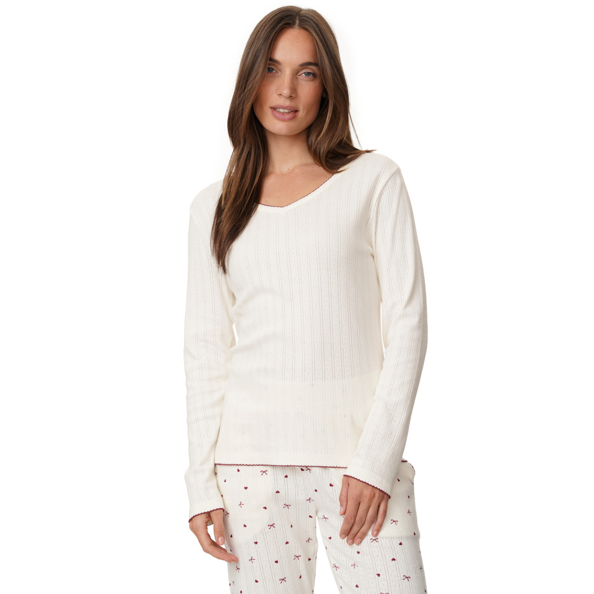 Tweedelig pyjama voor dames