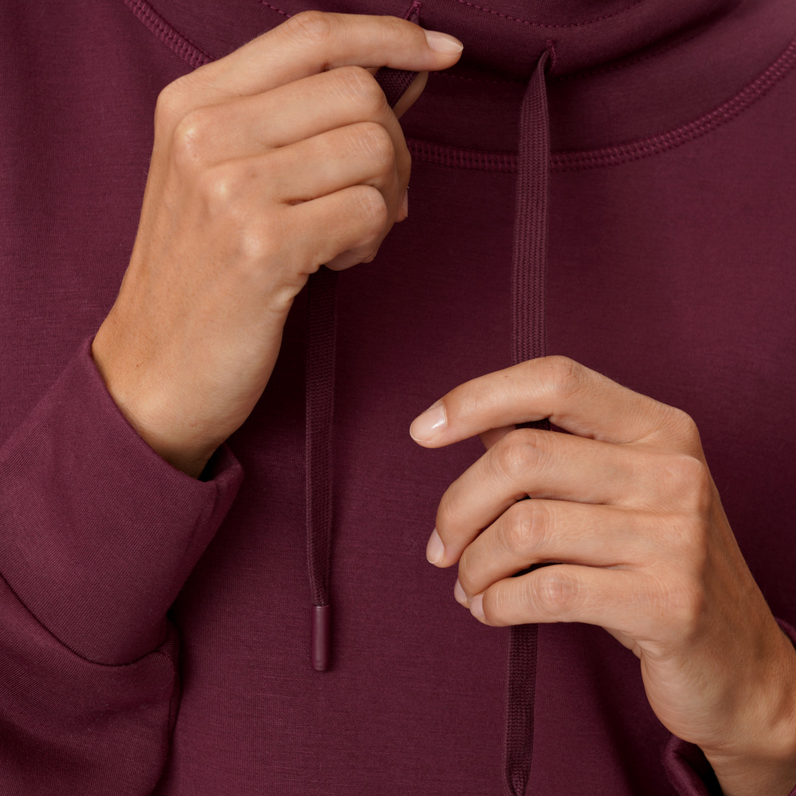Damen Modal-Shirt mit Stehkragen