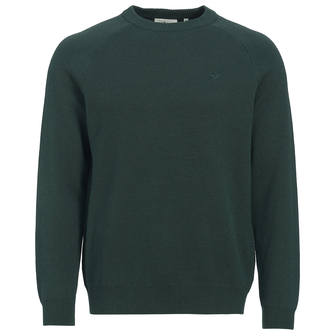 Herren Strickpullover mit kleiner Stickerei
