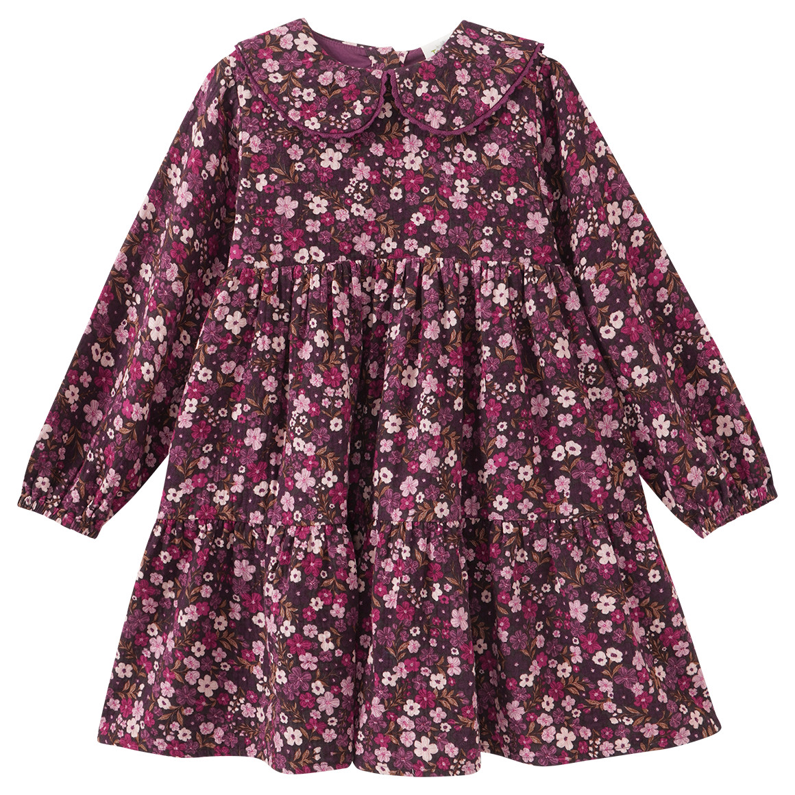 Mädchen Kleid im Millefleur-Look