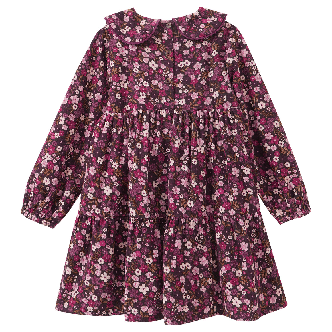 Mädchen Kleid im Millefleur-Look
