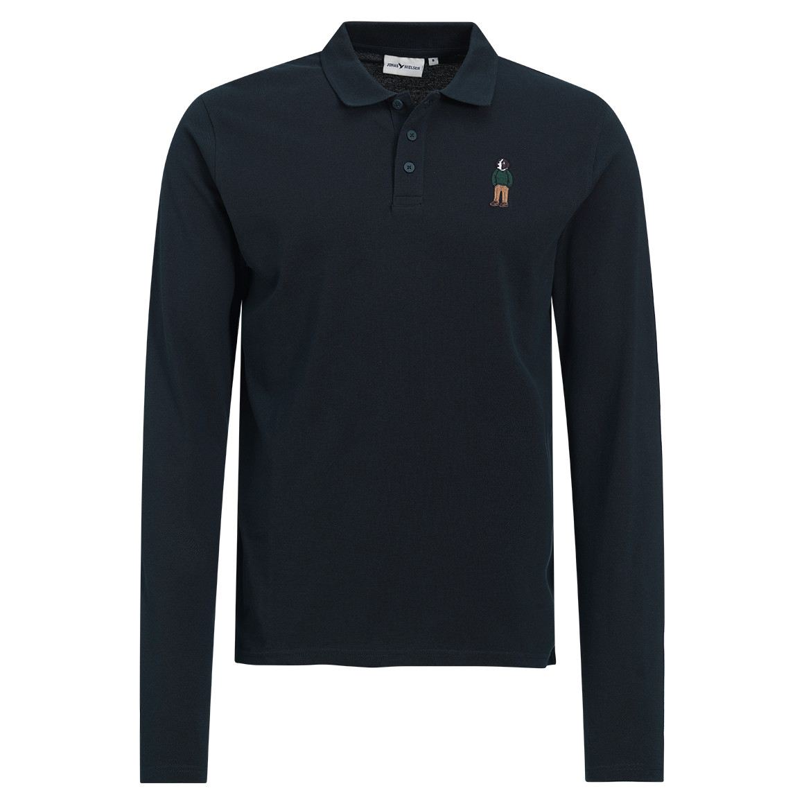 Herren Poloshirt mit Hunde-Motiv