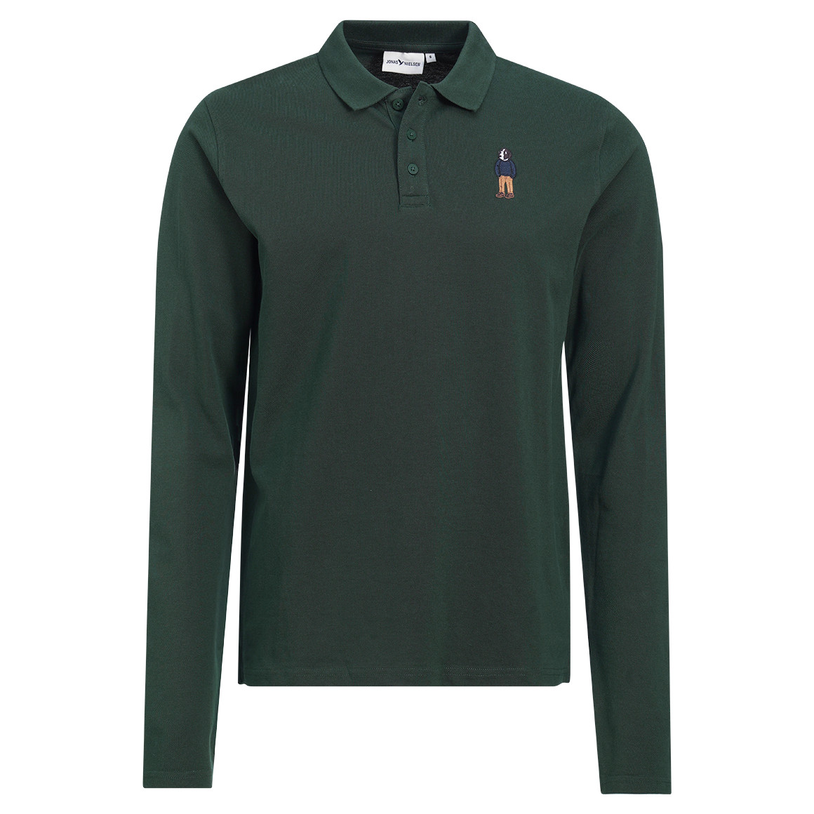 Herren Poloshirt mit Hunde-Motiv