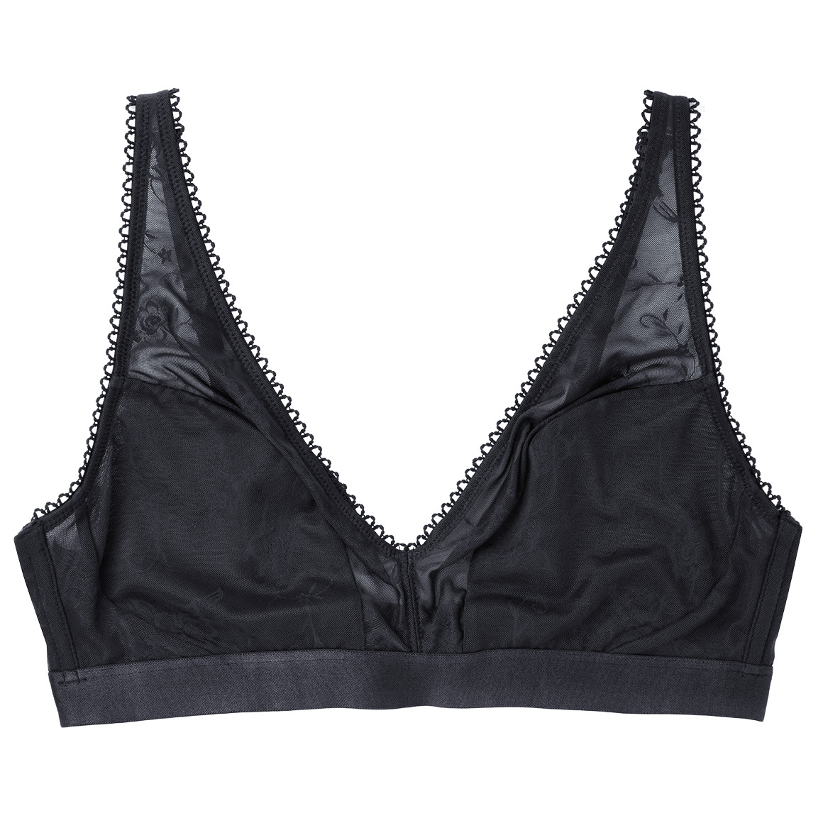 Damen Bralette-BH unwattiert
