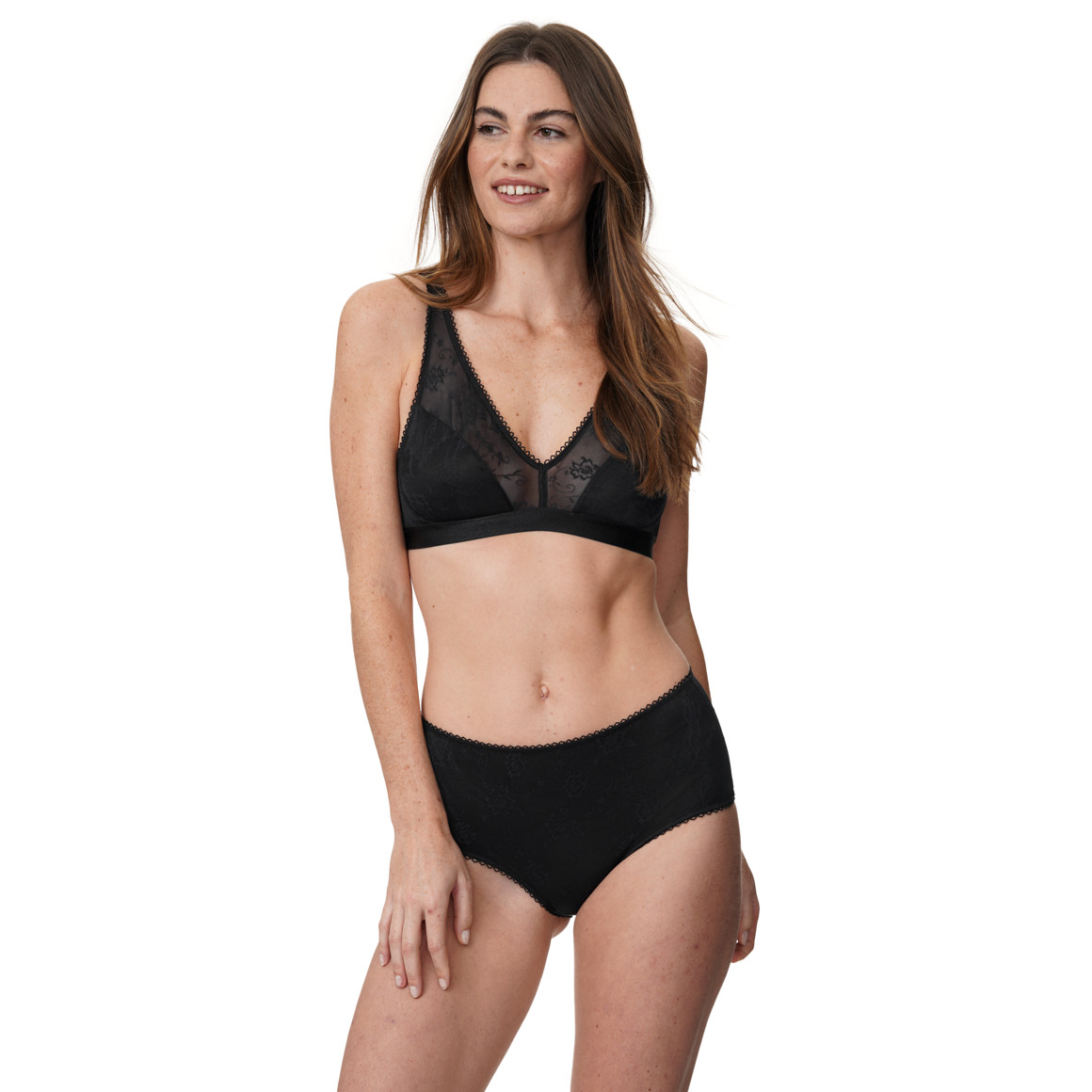 Damen Bralette-BH unwattiert
