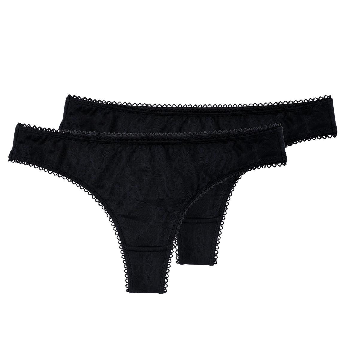 2 Damen Brazilians mit Spitze