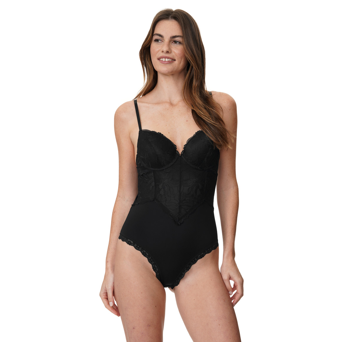 Damen Body mit Spitze