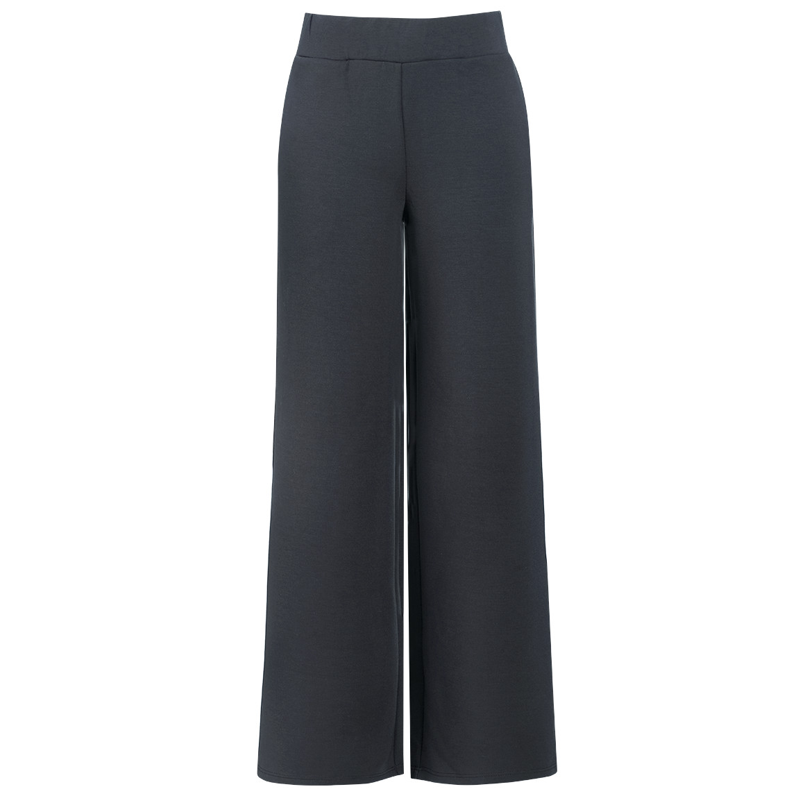 Damen Modal-Wide-Leg-Hose mit Elastikbund