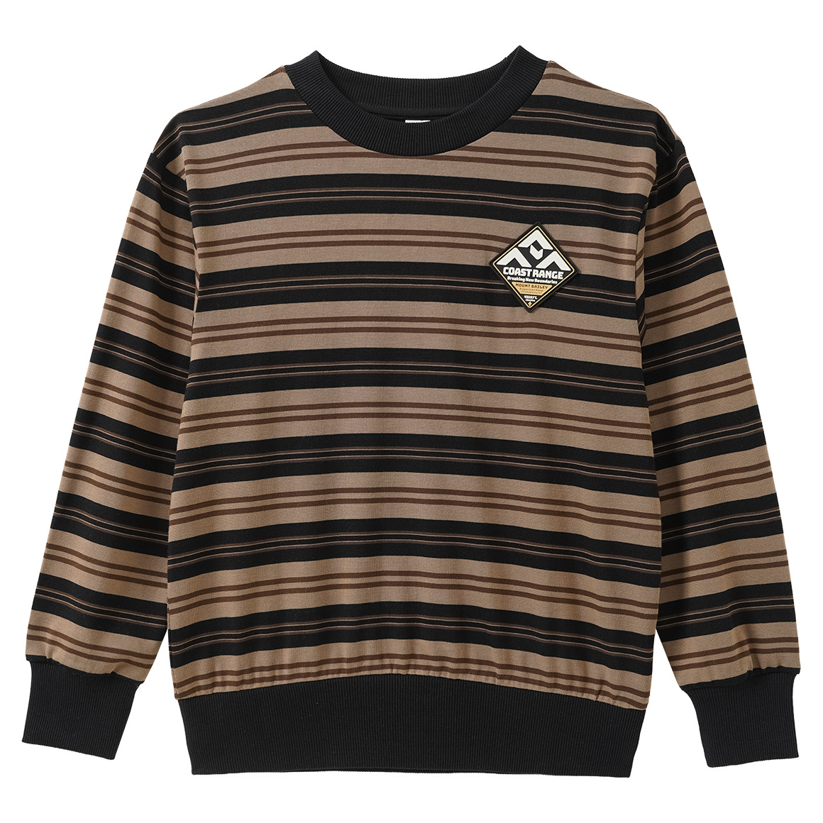 Jungen Langarmshirt mit Ringeln
