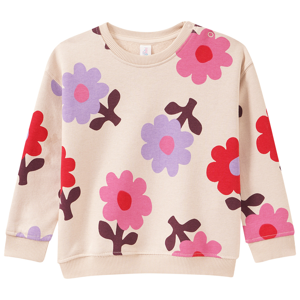 Baby-sweatshirt met all-over-print