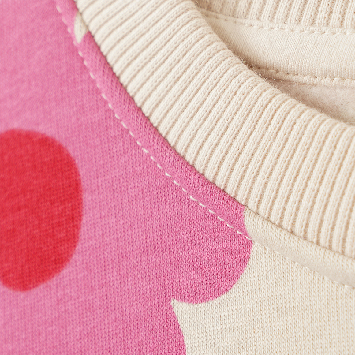Mädchen Sweatshirt mit Allover-Print